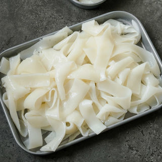 Homemade Fresh Flat Rice Noodles