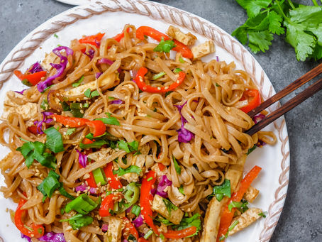 Stir-Fried Peanut Sesame Noodles