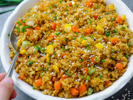 Super Easy Curry Fried Rice