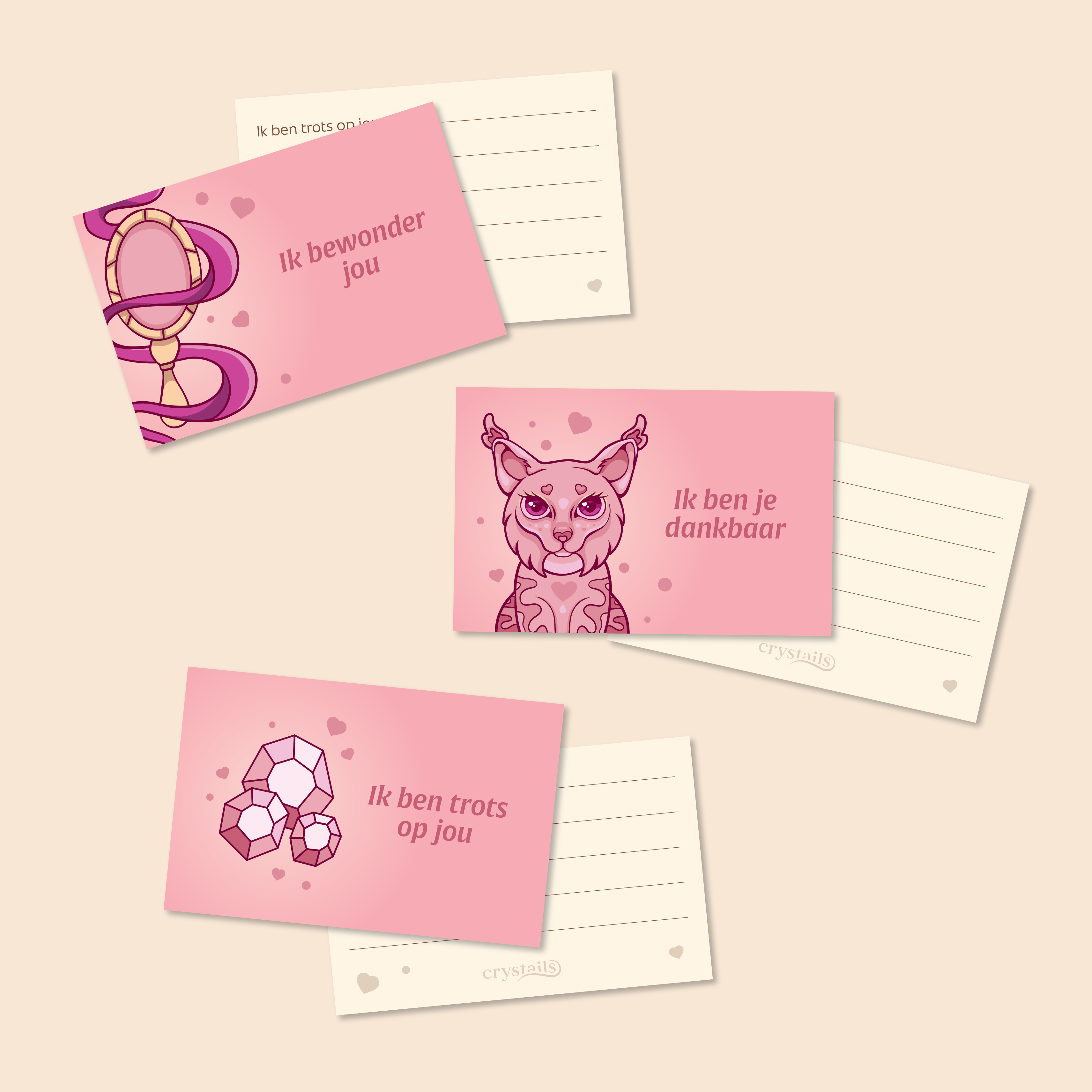 Complimenten kaartjes