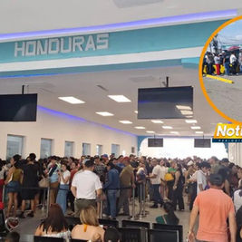 Flujo masivo de viajeros genera retrasos en fronteras; El Salvador mantiene tiempos récord