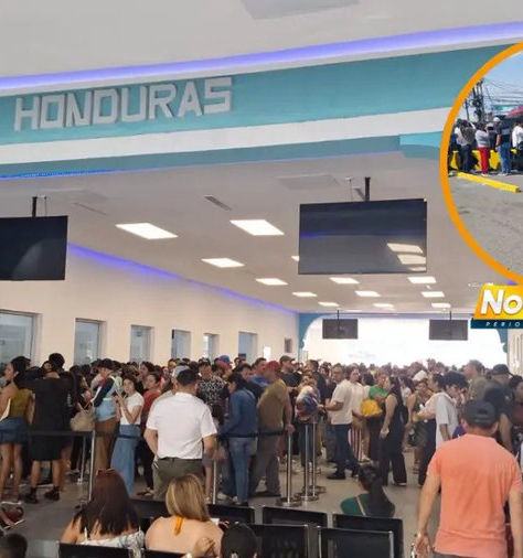 Flujo masivo de viajeros genera retrasos en fronteras; El Salvador mantiene tiempos récord