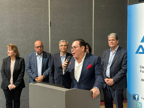 José Luis Saca asume presidencia de ANEP con agenda de inversión y modernización