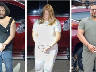 Tres capturados con cocaína y miles de dólares