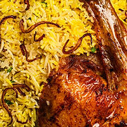 Halbes Hähnchen Mandi