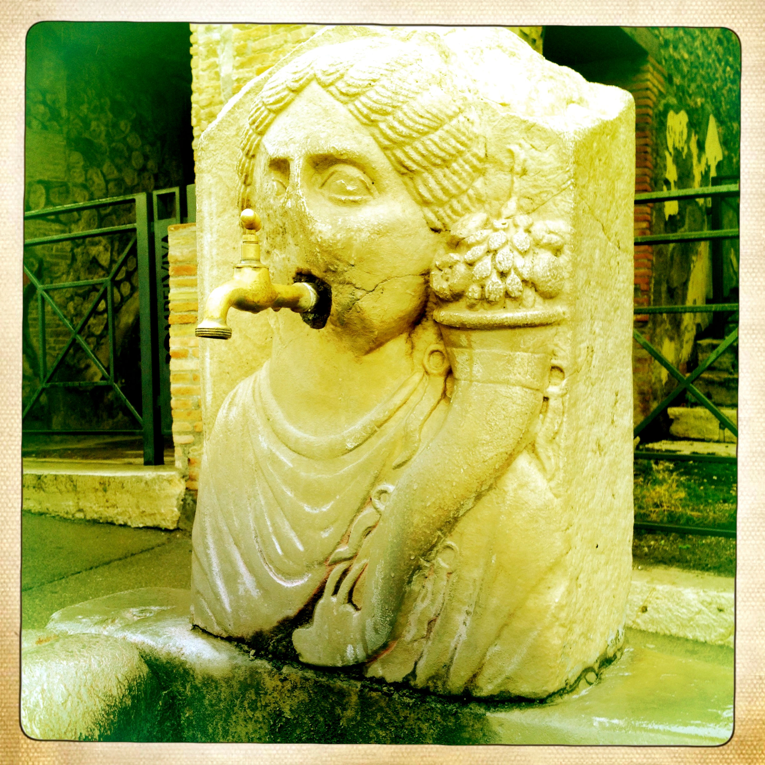 25. 38x38: The Water Bearer: Pompeii, Ital