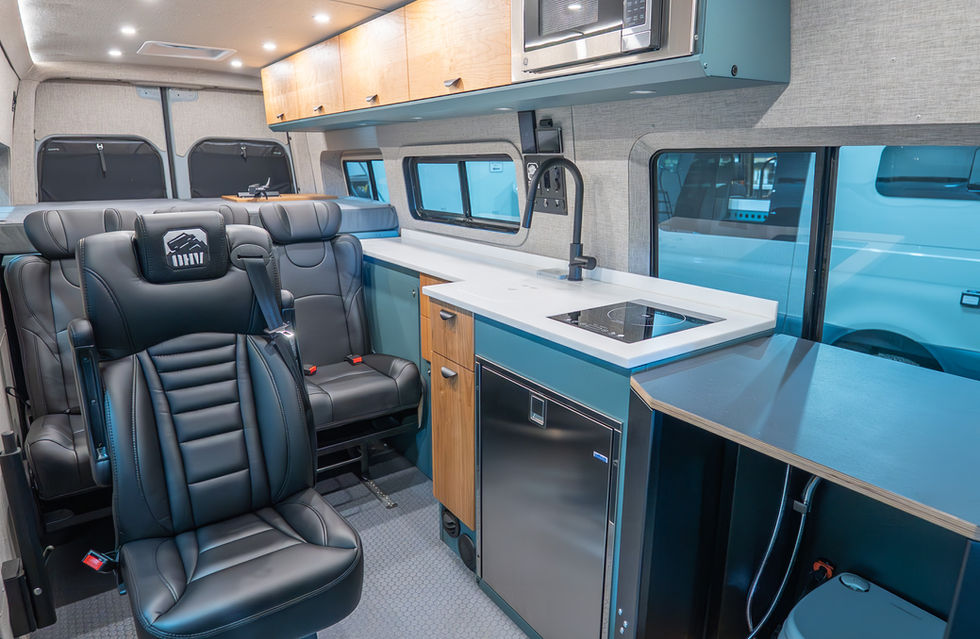 Doc Holliday 170 Basecamp+ Camper Van Interior by Off Highway Van