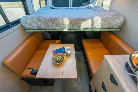 2026 Off Highway Van Sundance Kid 170 Offroad Off-Grid Mercedes Benz Sprinter Camper Travel Van Cafe Area