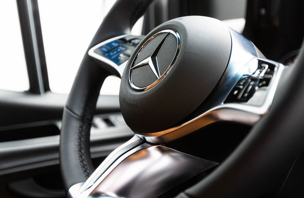 Mercedes Sprinter Cockpit of a 2026 Sundance Kid 144 Pro Off Road Camper Van Interior Designed by Off Highway Van 