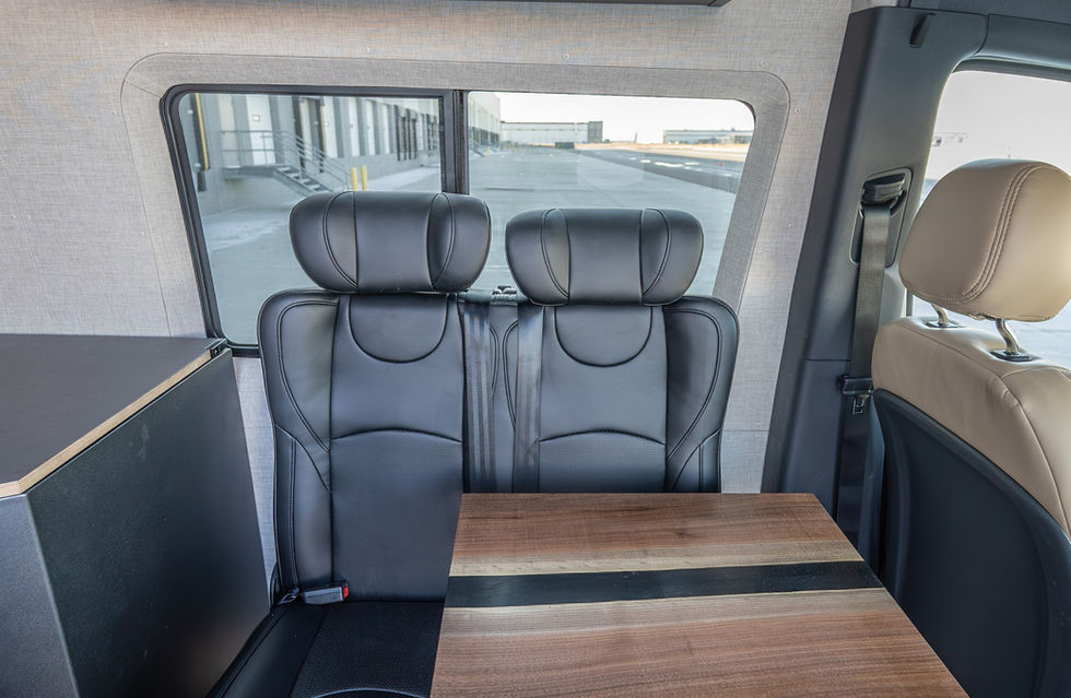 Mod Pod Convertible Seating System in Davey Jackson 170 Pro-X Off-Grid Adventure Van