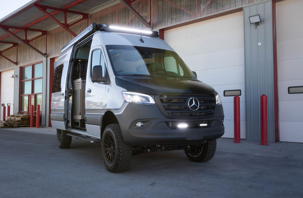 2026 Davey Jackson 144 Pro Luxury Off Grid Camper Van Engineered by Off Highway Van