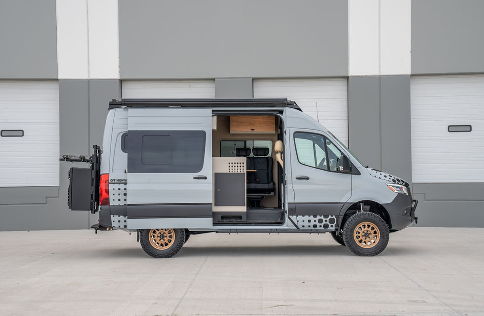 Davey Jackson 144 Pro-X Off-Grid Adventure Van by Off Highway Van