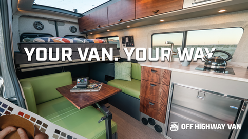 Your Adventure Van, Your Way: The Off Highway Van Promise