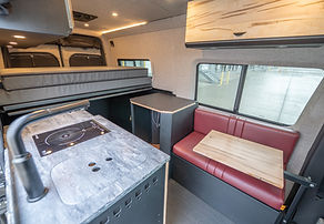 2025 Davey Jacskon 144 Pro-X Offroad Camper Van Interior by Off Highway Van