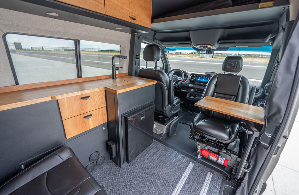 2025 Doc Holliday 144 Pro-X Offroad Camper Van Interior by Off Highway Van