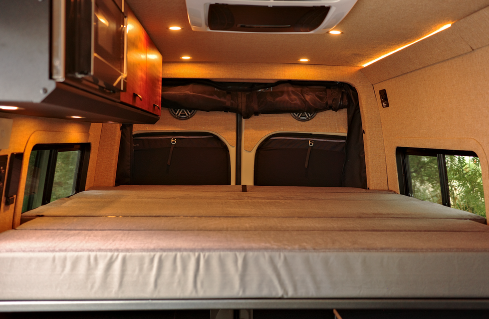 2026 Davey Jackson 144 Pro Luxury Off Grid Camper Van With Expanding Bedframe Engineered by Off Highway Van