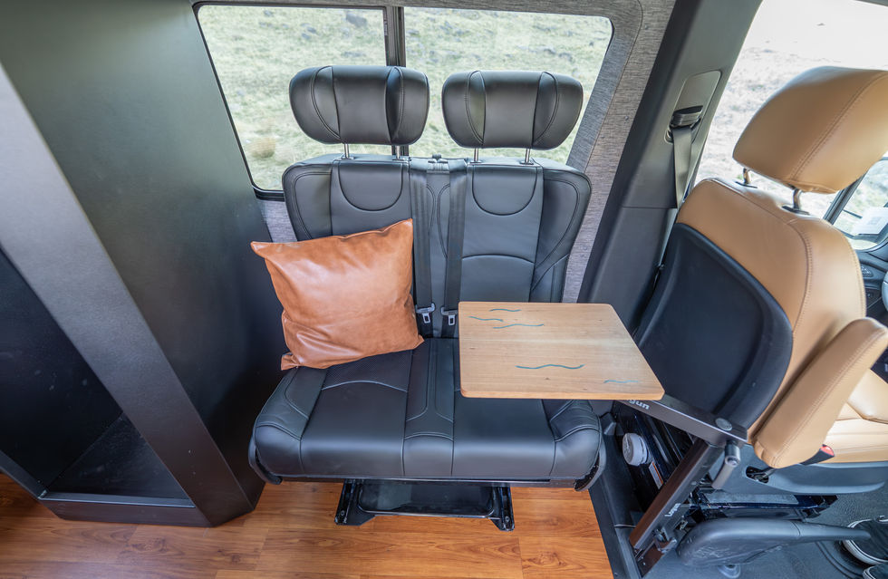 Davey Jackson 170 Pro Camper Van Interior With Mod Pod Convertible Seating System