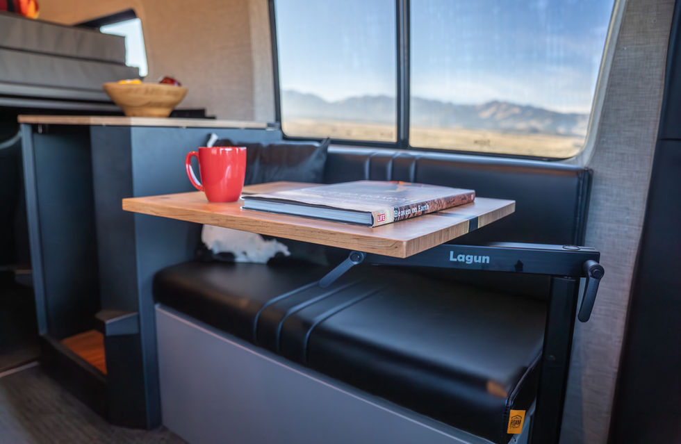 2026 Off Highway Van Davey Jackson 144 Pro Offroad Off-Grid Luxury Mercedes Benz Sprinter Camper Van Cafe Seating