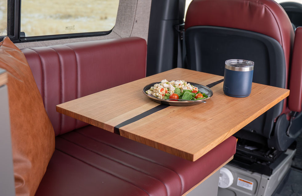 Davey Jackson 144 Pro-XR Adventure Camper Van Cafe Seating With Lagun Table