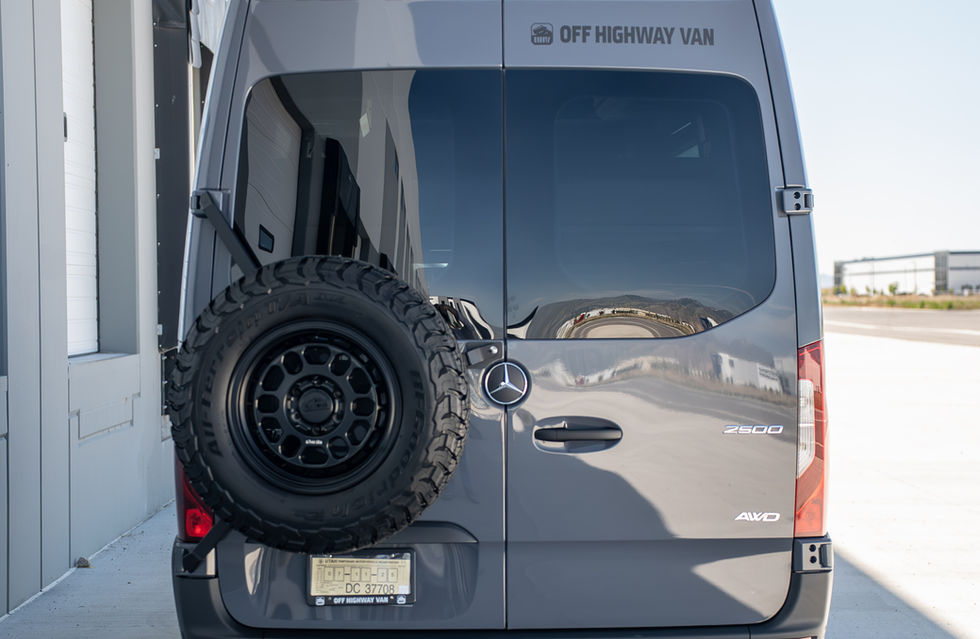 Davey Jackson 144 Pro Offroad Camper Van by Off Highway Van