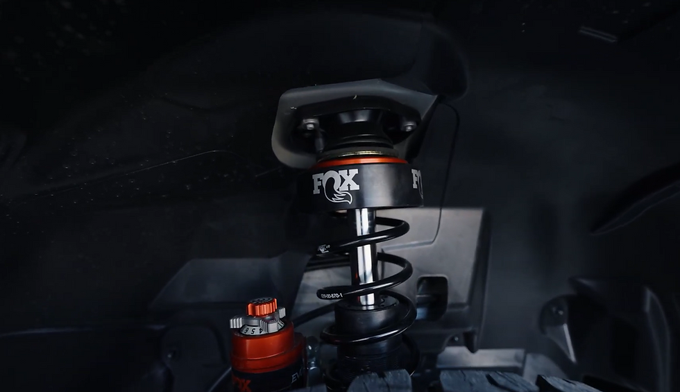 Fox 2.5 Race Elite Series Suspension on a 2026 Off Highway Van Luxury Off Road Camper Van