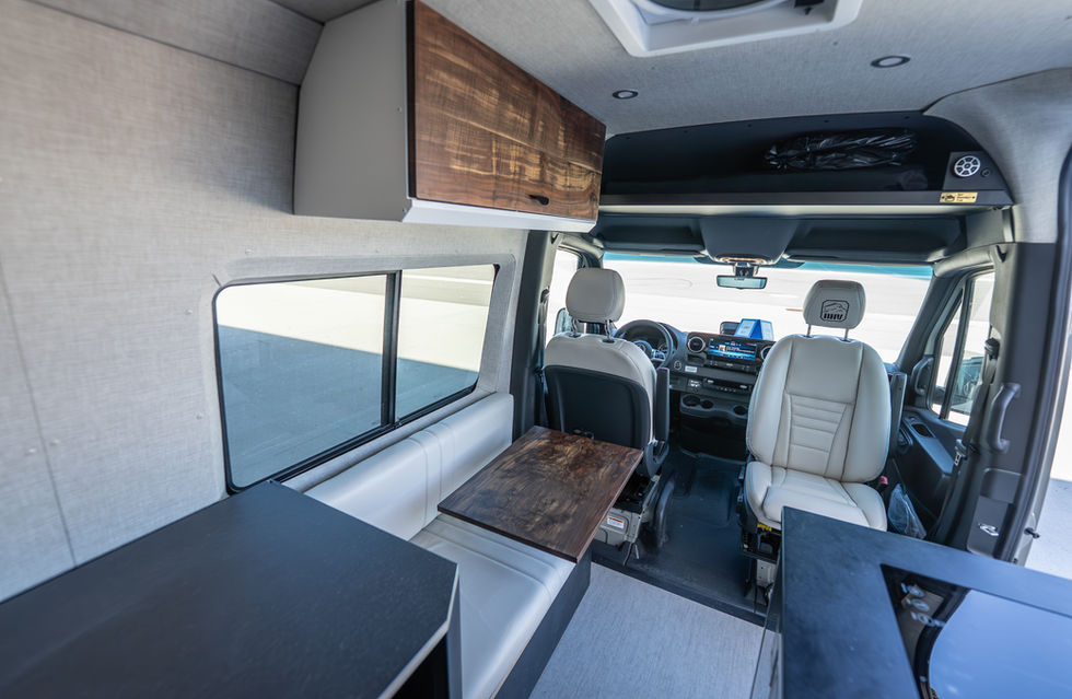 Davey Jackson 170 Pro-XR Adventure Camper Van by Off Highway Van Interior