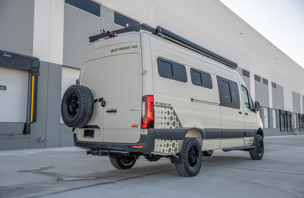 Davey Jackson 170 Pro-X Off-Grid Offroad Adventure Camper Van by Off Highway Van