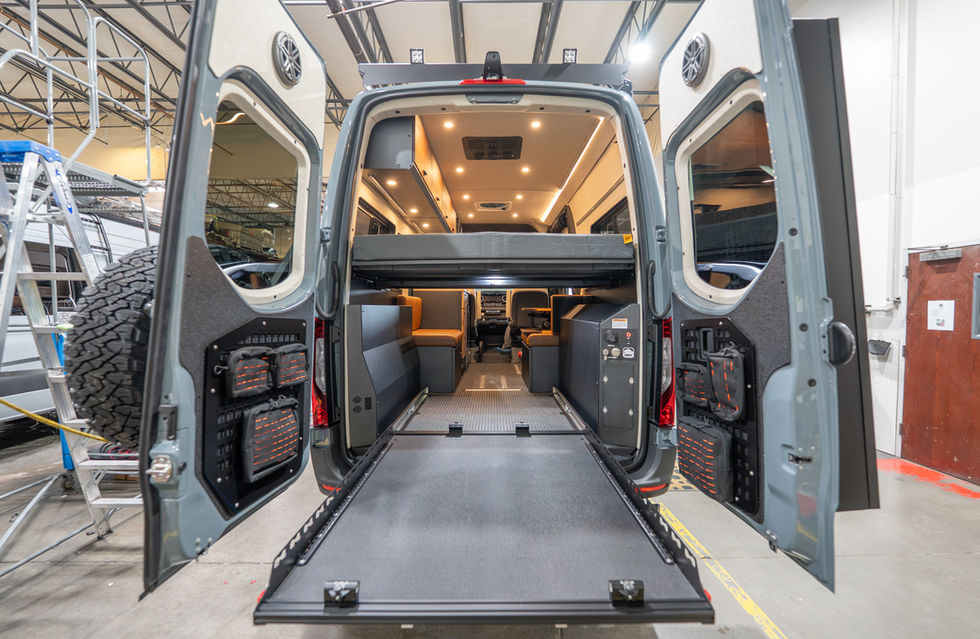 2025 Sundance Kid 144 Pro-X Off-Grid Camper Van Exterior 