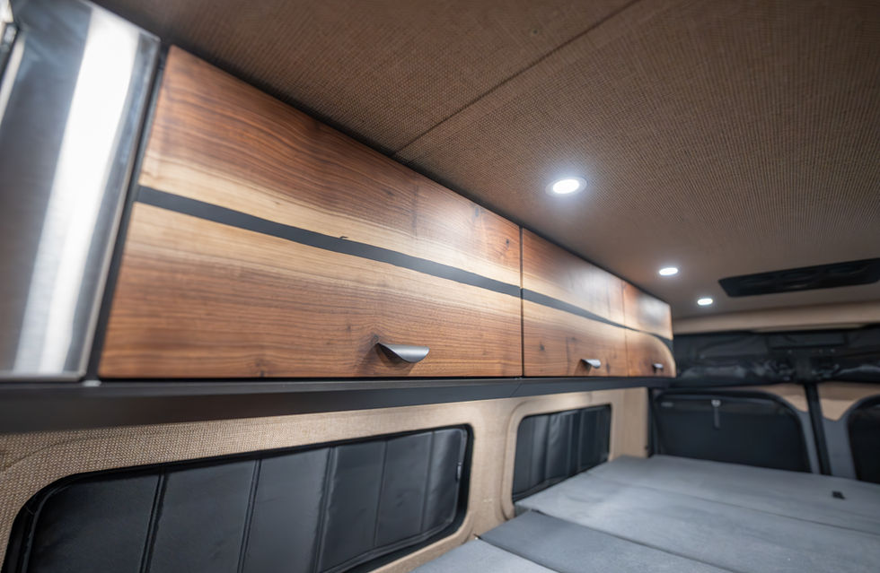 Davey Jackson 170 Pro-X Offroad Adventure Camper Van Cabinets With Resin Inlay