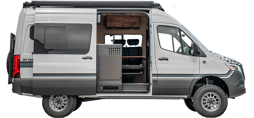 2026 Off Highway Van Davey Jackson 144 Pro-X Offroad Off-Grid Mercedes Benz Sprinter Campe