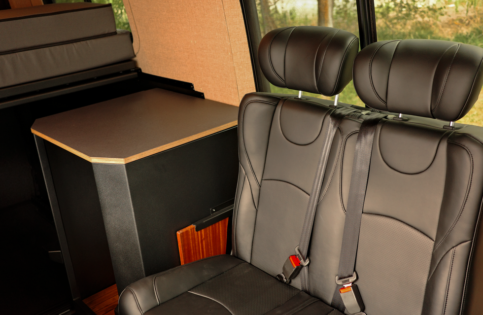 2026 Davey Jackson 144 Pro Luxury Off Grid Camper Van Interior Designed by Off Highway Van
