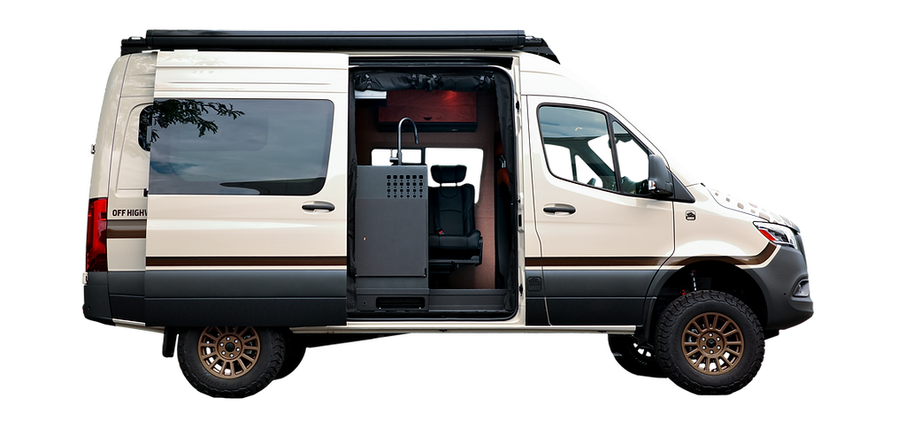 2027 Davey Jackson 144 Off Road Camper Van Engineered by Off Highway Van