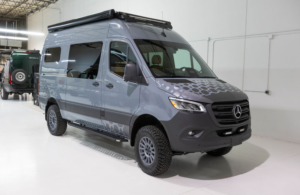 2026 Sundance Kid 144 Pro Luxury Off Road Camper Van Engineered by Off Highway Van