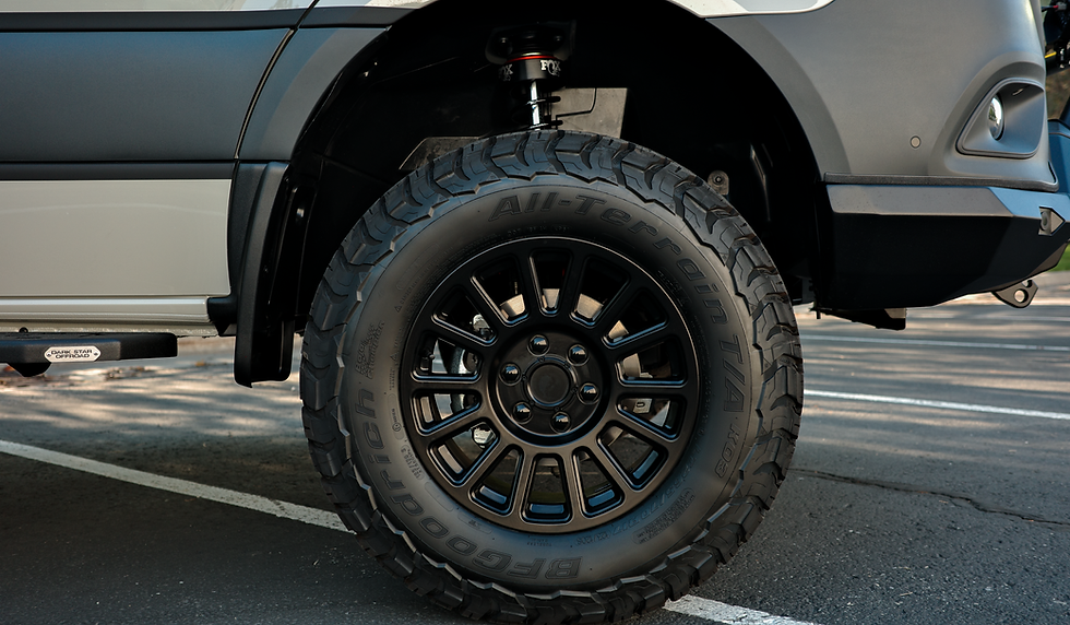 2027 Pro-X Suspension Upgrades on a Luxury Offroad Camper Van Engineered by Off Highway V