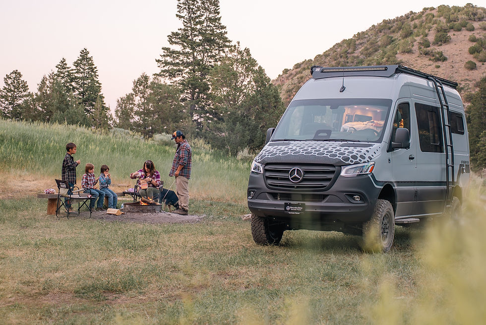 2025 Davey Jackson Off-Grid Camper Van by Off Highway Van Exterior