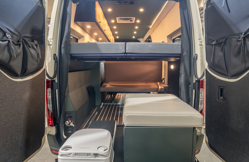 2025 Doc Holliday 170 Pro-X Camper Van Interior by Off Highway Van