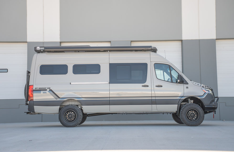 Davey Jackson 170 Pro-XR Offroad Off-Grid Adventure Camper Van by Off Highway Van