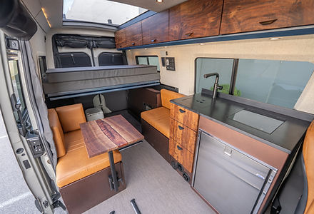 2025 Sundance Kid 144 Pro-X Offroad Camper Van Inteiror by Off Highway Van