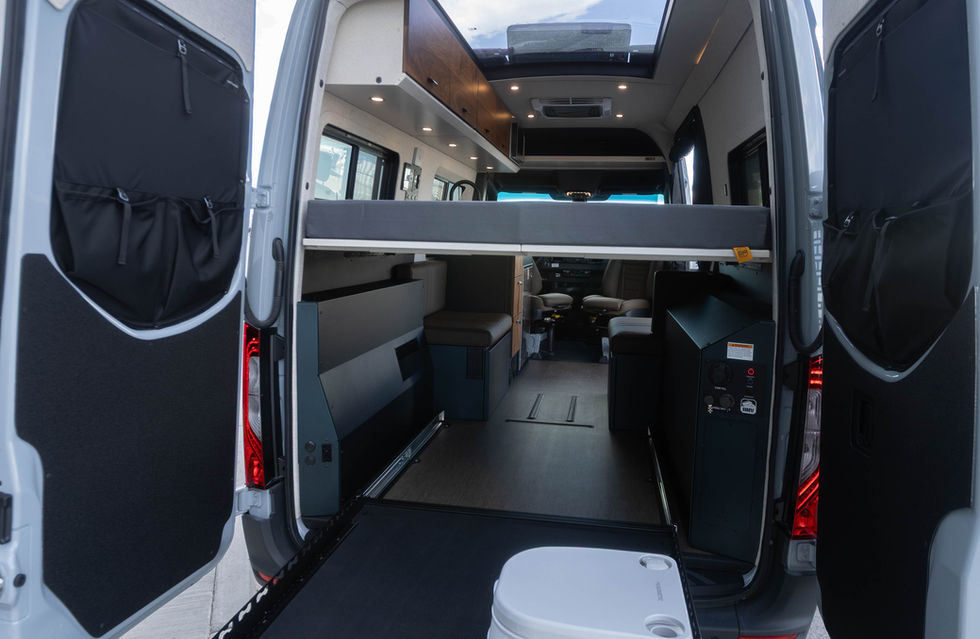 2026 Sundance Kid 144 Pro Luxury Off Road Camper Van Interior Designed by Off Highway Van