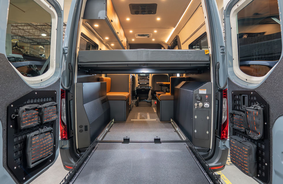 2025 Sundance Kid 144 Pro-X Off-Grid Camper Van Exterior 