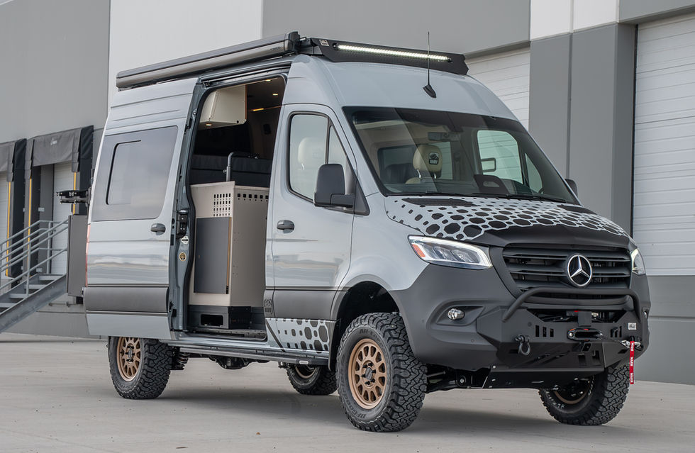 Davey Jackson 144 Pro-X Off-Grid Offroad Adventure Camper Van 
