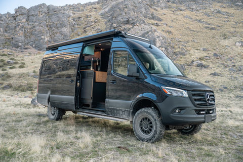 2026 Custom Off Highway Van Davey Jackson 170 Offroad Off-Grid Mercedes Benz Sprinter Camper Van