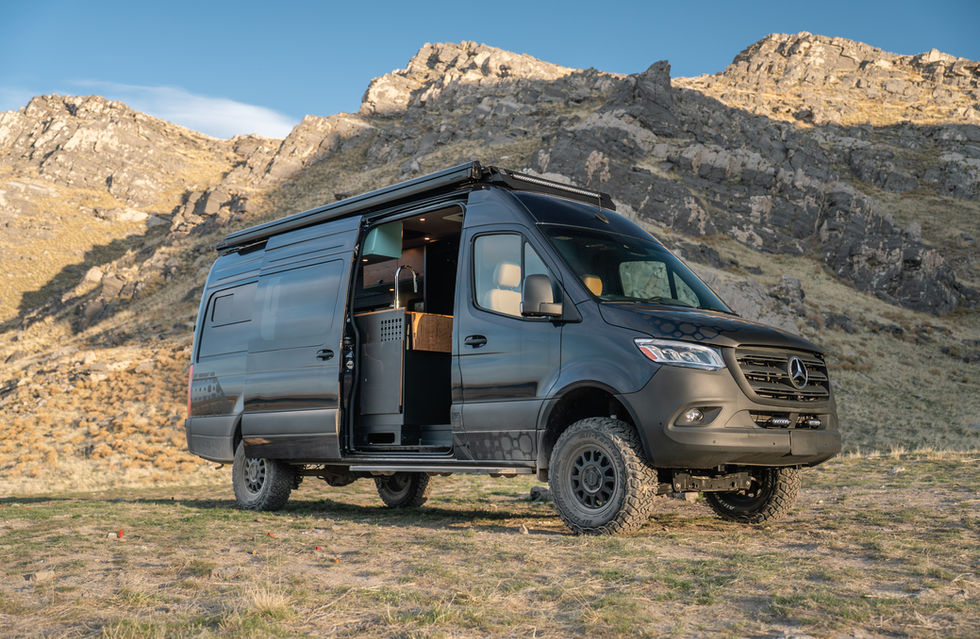 Davey Jackson 170 Off-Grid Offroad Adventure Camper Van by Off Highway Van