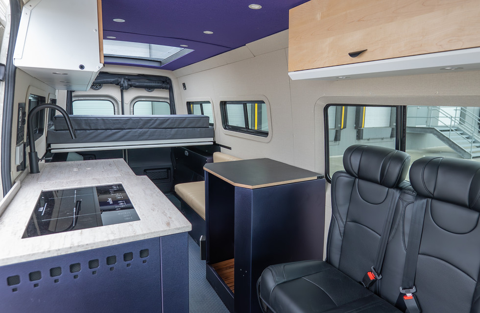 Davey Jackson 170 Pro Off-Grid Offroad Adventure Camper Van Interior by Off Highway Van