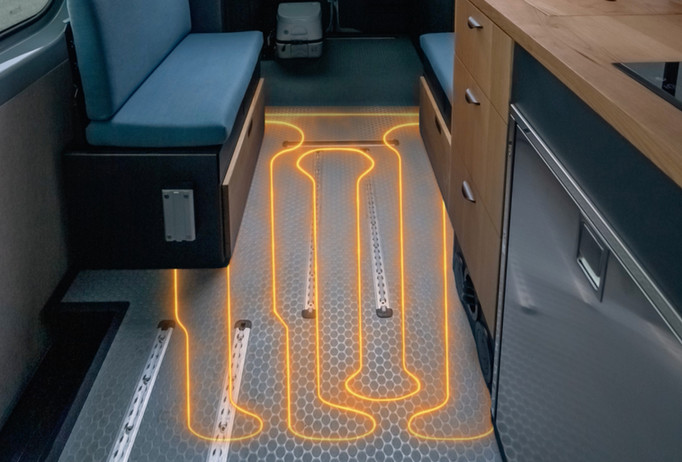 Hyrdonic Heated Flooring