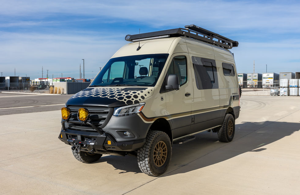 2026 Off Highway Van Davey Jackson 144 Pro-X Luxury Off Road Off-Grid Mercedes Benz Sprinter Camper Van