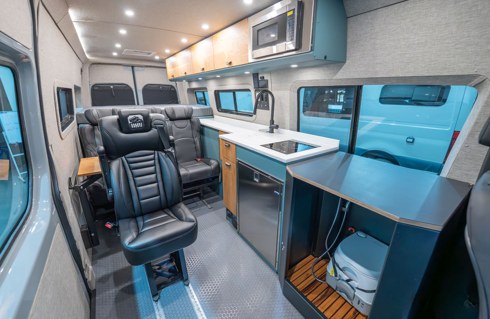 Doc Holliday 170 Basecamp+ Camper Van Interior by Off Highway Van
