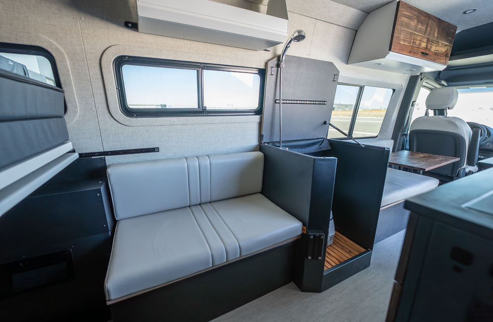 Davey Jackson 170 Pro-XR Adventure Camper Van With Half-Height Shower and Cafe Seating