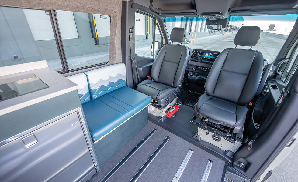 Sundance Kid 170 Pro Camper Van Interior by Off Highway Van