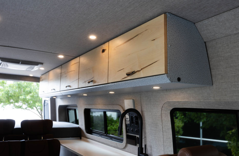 2026 Doc Holliday 170 Pro Luxury Off Road Camper Van Cabinets Designed by Off Highway Van